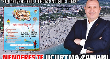 Menderes'te Uçurtma Zamanı