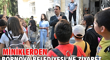 Miniklerden Bornova Belediyesi’ne ziyaret