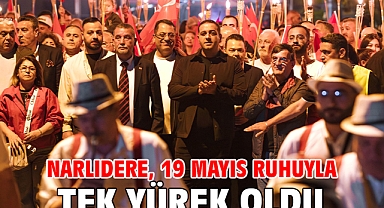 Narlıdere, 19 Mayıs Ruhuyla Tek Yürek Oldu