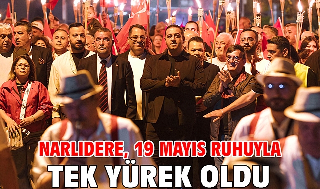 Narlıdere, 19 Mayıs Ruhuyla Tek Yürek Oldu