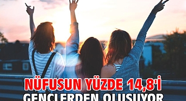 Nüfusun yüzde 14,8'i gençlerden oluşuyor