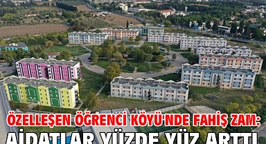 Özelleşen Öğrenci Köyü'nde fahiş zam: Aidatlar yüzde yüz arttı!