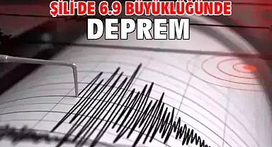 Şili'de 6.9 büyüklüğünde deprem