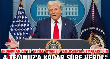 Trump'tan AB'ye 'tarife' uyarısı: 