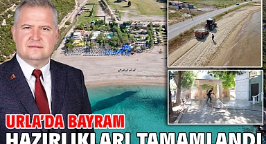 Urla’da Bayram Hazırlıkları Tamamlandı