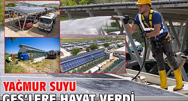 Yağmur suyu GES’lere hayat verdi