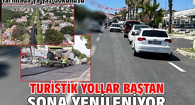 Yarımada’ya yaz dokunuşu Turistik yollar baştan sona yenileniyor