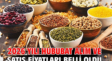 2026 yılı hububat alım ve satış fiyatları belli oldu