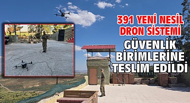 391 yeni nesil dron sistemi güvenlik birimlerine teslim edildi