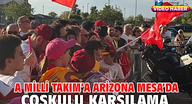 A Milli Takım’a Arizona Mesa’da coşkulu karşılama