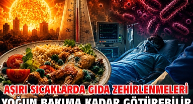 Aşırı sıcaklarda gıda zehirlenmeleri yoğun bakıma kadar götürebilir