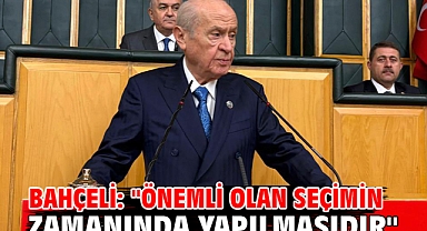 Bahçeli: