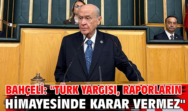 Bahçeli: