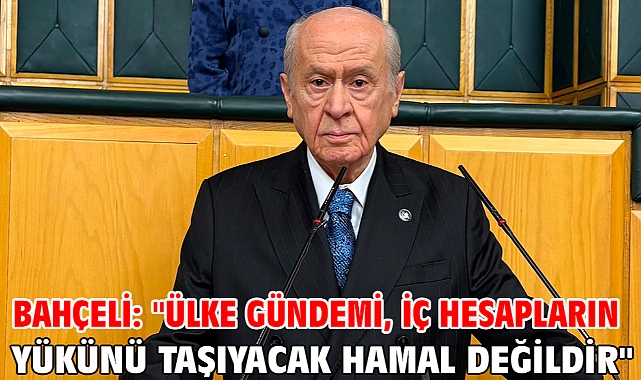 Bahçeli: