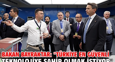 Bakan Bayraktar: