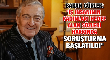 Bakan Gürlek: 