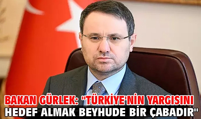 Bakan Gürlek: