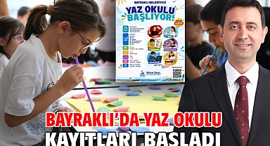 Bayraklı’da yaz okulu kayıtları başladı