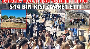 Bayramda müze ve ören yerlerini 1 milyon 514 bin kişi ziyaret etti