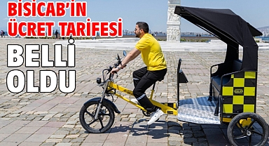 Bisicab’in ücret tarifesi belli oldu