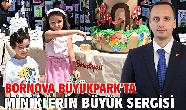 Bornova Büyükpark’ta miniklerin büyük sergisi