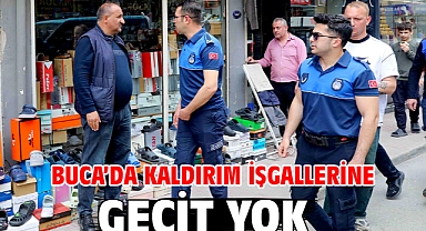 Buca’da kaldırım işgallerine geçit yok