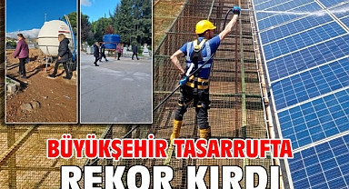 Büyükşehir tasarrufta rekor kırdı
