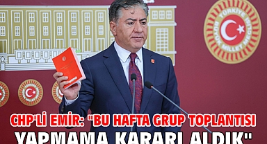 CHP'li Emir: 