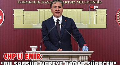 CHP'li Emir: 