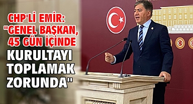 CHP'li Emir: 