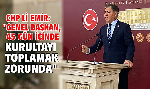 CHP'li Emir: