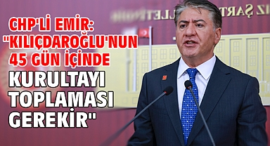 CHP'li Emir: