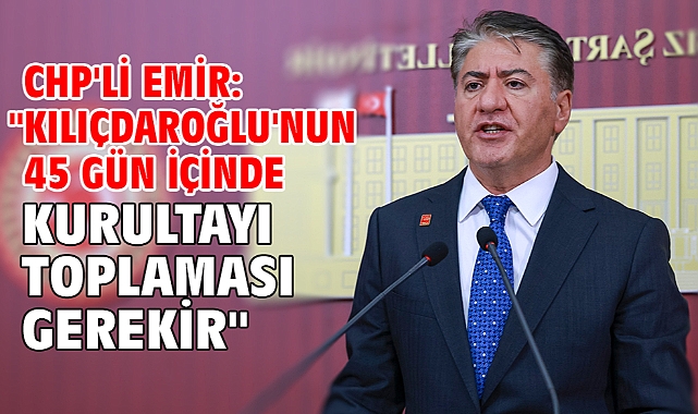 CHP'li Emir: