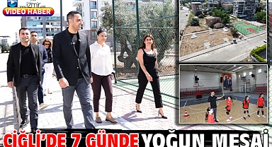 Çiğli’de 7 Günde Yoğun Mesai