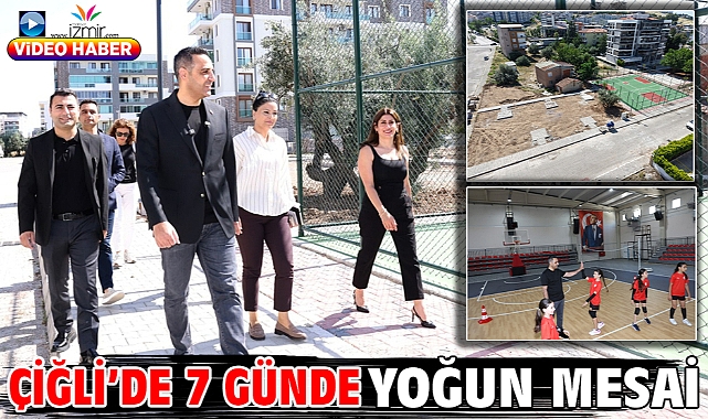 Çiğli’de 7 Günde Yoğun Mesai