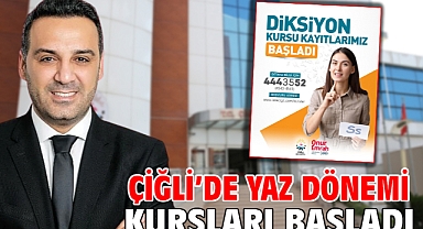 Çiğli’de Yaz Dönemi Kursları Başladı