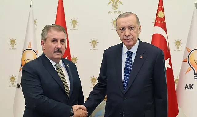 Cumhurbaşkanı Erdoğan’dan Mustafa Destici’ye tebrik mesajı