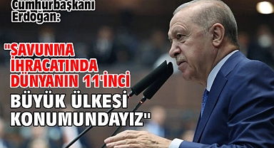 Cumhurbaşkanı Erdoğan: