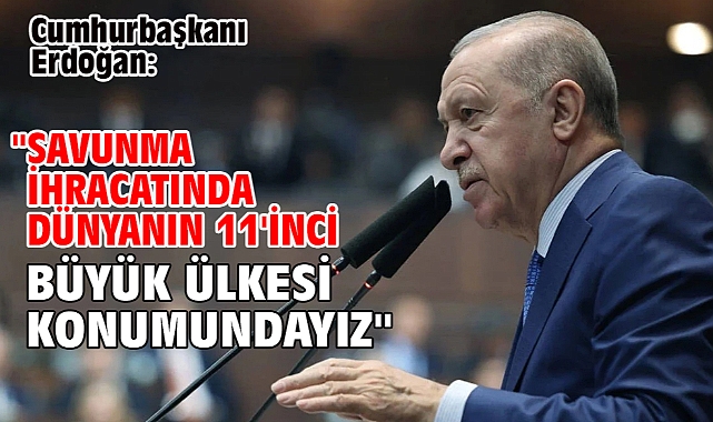Cumhurbaşkanı Erdoğan: