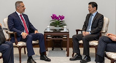 Dışişleri Bakanı Fidan, Singapur'da