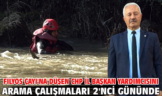 Filyos Çayı'na düşen CHP İl Başkan Yardımcısını arama çalışmaları 2'nci gününde