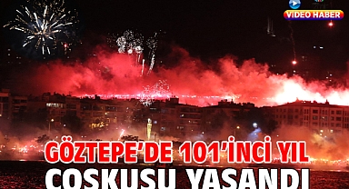 Göztepe'de 101'inci yıl coşkusu yaşandı
