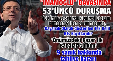 İBB'ye yönelik 'Yolsuzluk' davasında 9 sanık hakkında tahliye kararı