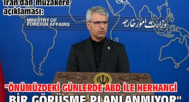 İran'dan müzakere açıklaması: 