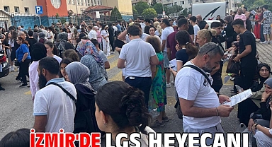 İzmir'de LGS heyecanı