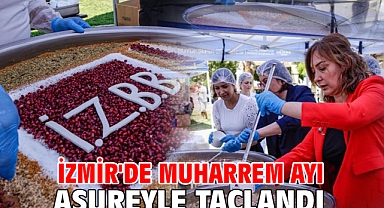 İzmir'de muharrem ayı aşureyle taçlandı