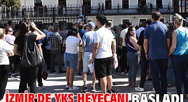 İzmir'de YKS heyecanı başladı