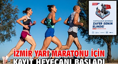 İzmir Yarı Maratonu için kayıt heyecanı başladı