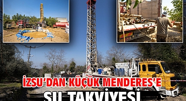 İZSU’dan Küçük Menderes’e su takviyesi