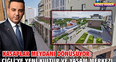 Kasaplar Meydanı Dönüşüyor: Çiğli’ye Yeni Kültür ve Yaşam Merkezi